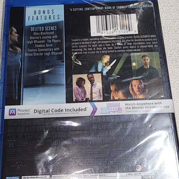 The Invisible Man movie Blu-ray+ DVD+ Digital code - Picture 2 of 6